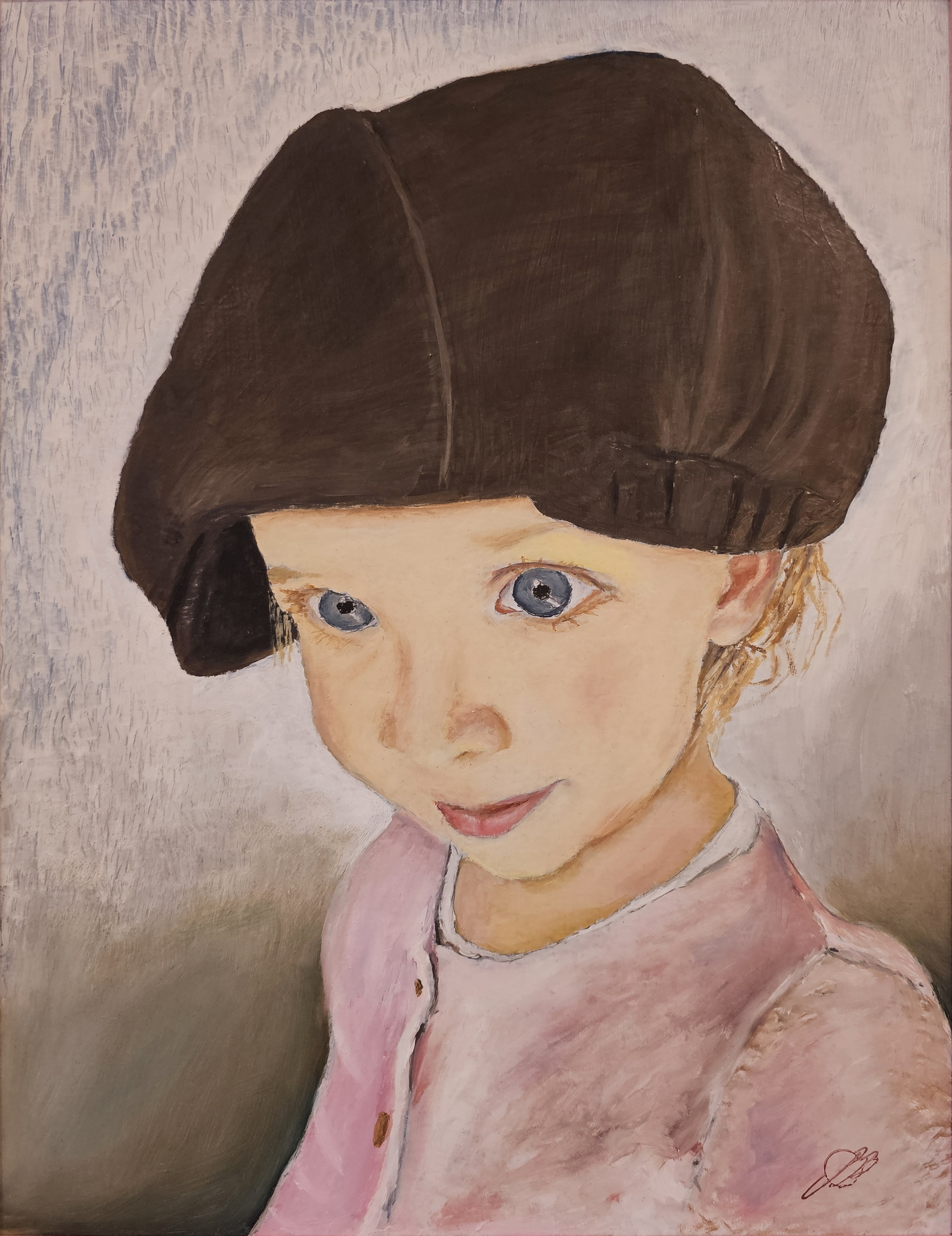 Lenka s dedinom kapom